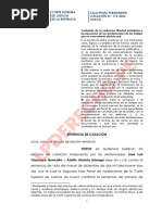 Casacion-176-2020-Cusco - Requisitos para Valorar Declaraciones de Testigos Que No Acudan A Juicio Oral