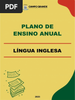 Plano de Ensino Anual - Língua Inglesa - 2º Ano