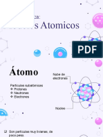 Teoría Atómica