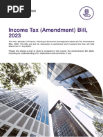 All Proposed Amendments Bills 2023