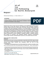 Managementof Postoperative Complicationsfollowing Endovascularaorticaneurysm Repair