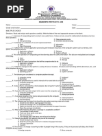 Diagnostic Test ICT 9