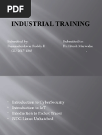 Industrial Training