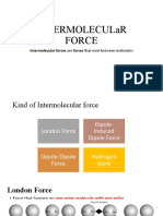 Intermolecular Force