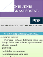 Jenis Integrasi Sosial