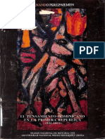 El Pensamiento Dominicano-En La Primera República (1844-1861) - Fernando Perez Memen