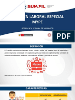 Régimen Laboral Especial Mype