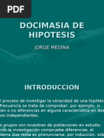 Docimasia de Hipotesis