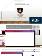 Microsoft Word Heramienta Informatica
