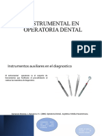 Instrumental en Operatoria Dental