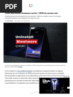 Cómo Desinstalar Bloatware Carrier - OEM Sin Acceso Root