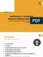 (Semana 4) - Materiales y Acabados para Pisos