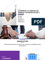 La Empresa y El Derecho Del Trabajo