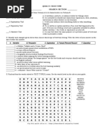 Quiz 5 - Types of Text