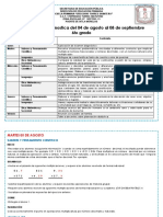 Plan de Trabajo Del 04 Al 08 de Agosto 2023