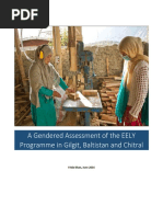 A Gendered Assessment of The EELY Programme in Gilgit, Baltistan and Chitral