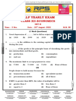 Xii Economics Set B