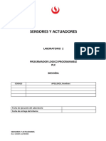 El251 - Guia Laboratorio 2 Sensores y Actuadores 2022-1