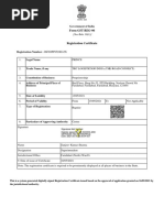 Form GST REG-06: Government of India