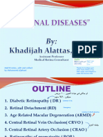 Retinal Diseases (Notes)