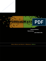 Bruce Braun - Sarah J. Whatmore - (Eds.) - Political Matter - Technoscience, Democracy, and Public Life-University of Minnesota Press (2010)