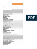 Exam Preparation B1 Excel