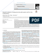 Financial Evaluation of Mining Innovation Pilot Projects