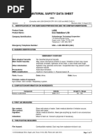 Material Safety Data Sheet: L058 Iron Stabilizer L58