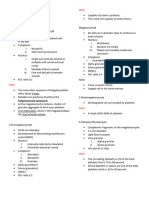 Lesson 6-PLATELETS - HEMA - REVIEWER