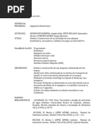 Dosificacion: Esta Conformada de Un Sistema de Transporte de