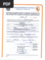 CASS AMERICA - Certificado ITSE