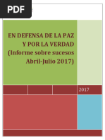 Informe Protestas Abril Julio 2017