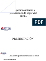 ISR Personas Físicas y Prestaciones de Seguridad Social