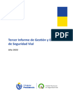 2022 - Informe de Gestión y Estadística en Seguridad Vial - Versión - Digital