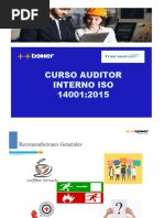 Curso Auditor Interno ISO 14001 2015 Sept.22