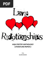 Love and Relationships Poetry