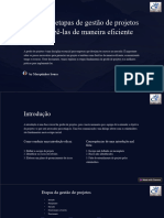 Definir As Etapas de Gestao de Projetos e Como Faze Las de Maneira Eficiente