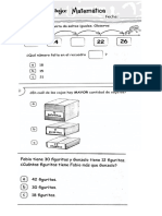 Matematica Fichas de Trabajo Segundo Grado