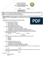 G9 - Summative Test 1 - Melc 3