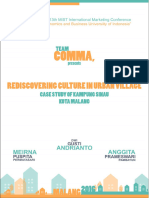 Meirna-Anggita-Dwi - Rediscovering Culture in Urban Village Case Study of Kampung Sinau Kota Malang - Team Comma - Universitas Brawijaya