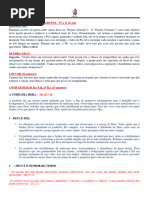 ESTUDO PGS - A UNDÉCIMA HORA - 03 A 11 de Jul