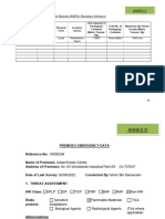 Inventory of Petroleum & Flammable Materials (P&FM) / Hazardous Substances