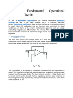 Top 10 Fundamental Operational Amplifiers Circuits