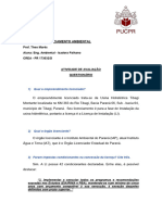 Avaliação - Pós - Licenciamento Ambiental - ISADORA