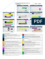 Calendario Académico Padres de Familia 2022 2023