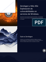 Zerologon y Más Alla - Explotación de Vulnerabilidades en Servicios de Windows Grupo Oruss
