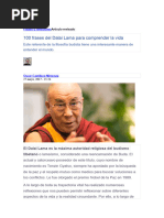 100 Frases Del Dalai Lama