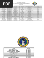 Attendance Sheet - Students' Engagement