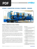 Sprint Cementing Double Pumper - Wb2600: Sprint Oil & Gas Services