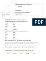 FORMATIF B.INDO (Kata Sifat)